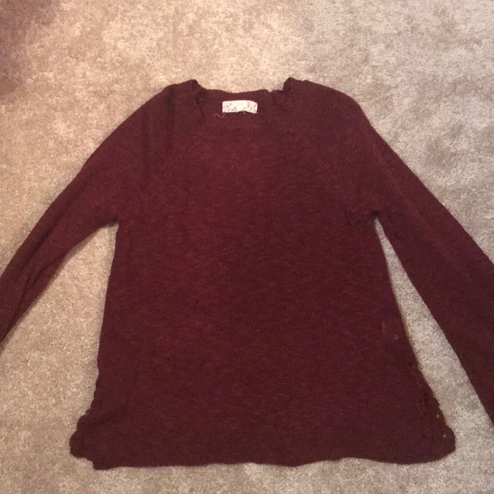 Maroon Sweater